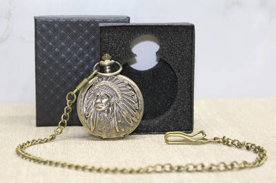 Özel Kutulu Kızılderili Köstekli Saat