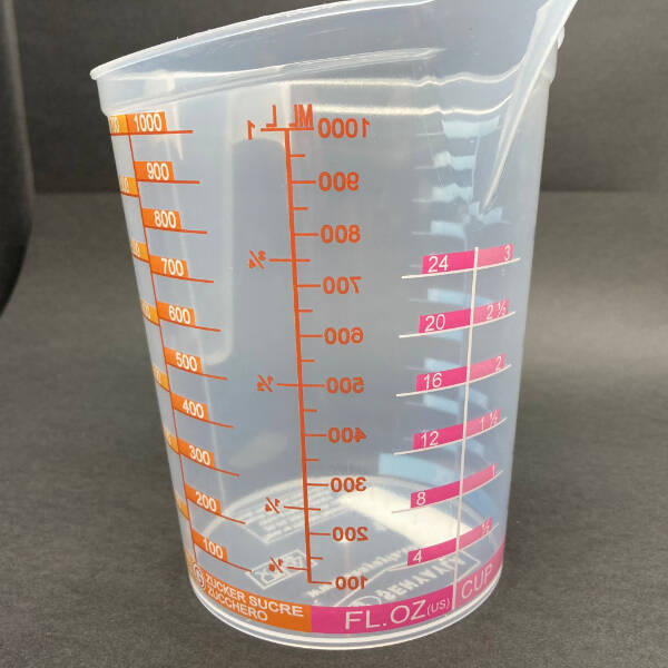 Özel Ölçü Kabı 1 Litre - 2