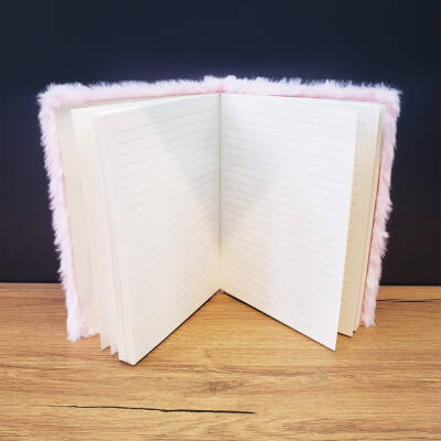 Panda Tasarımlı Peluş Defter - 2