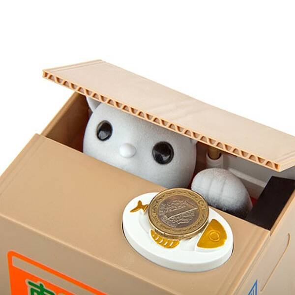 Para Çalan Hırsız Kedi Kumbara - 1