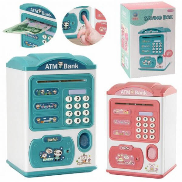 Parmak İzi ve Şifreli Elektronik ATM Kumbara - 1