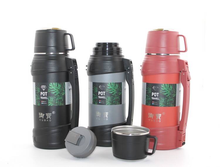 Paslanmaz Çelik Çift Katmanlı Termos 1.6 Lt - 1