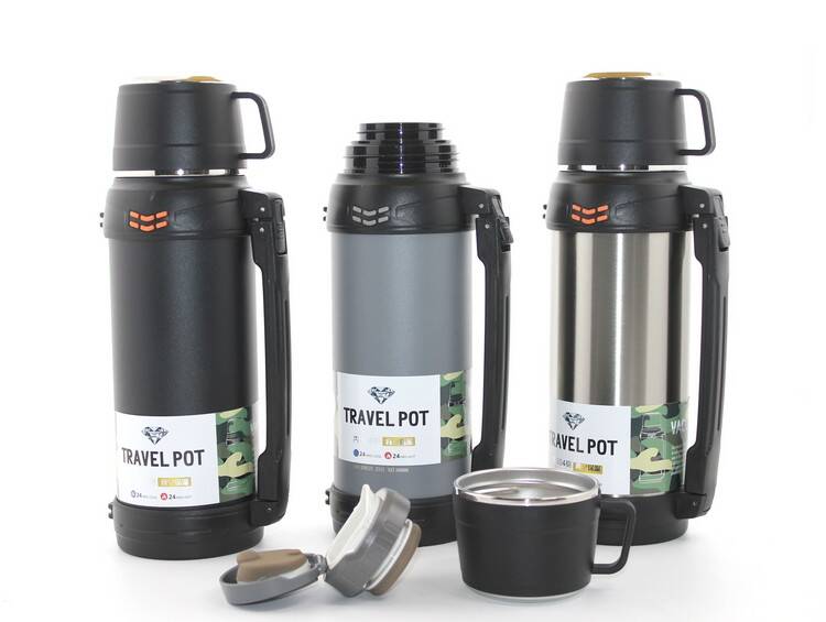 Paslanmaz Çelik Çift Katmanlı Termos 1.2 Lt Model 2 - 1