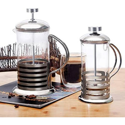 PASLANMAZ ÇELİK GÖVDELİ FRENCH PRESS KAHVE VE ÇAY DEMLEME APARATI - 1