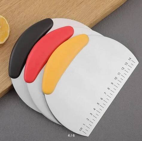 Paslanmaz Çelik Hamur Kesme ve Şekillendirme Spatulası - 5