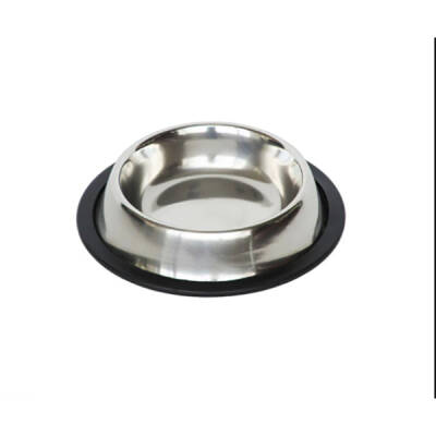 Paslanmaz Çelik Metal Mama Kabı 30 cm. - 2