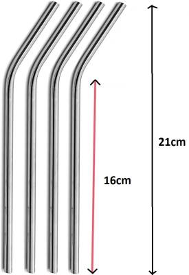 Paslanmaz Çelik Pipet Seti 5 Parça - 2