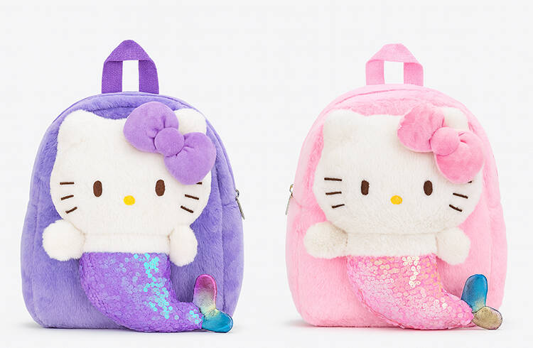 Peluş Hello Kitty Deniz Kızı Sırt Çantası - 1