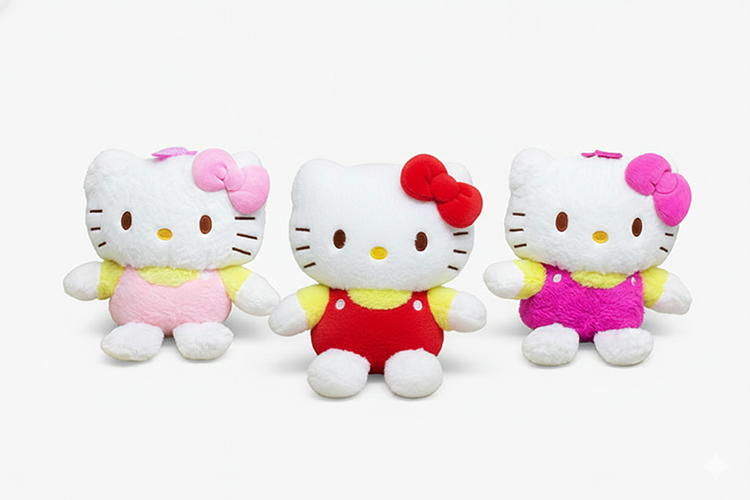 Peluş Hello Kitty Sırt Çantası - 1
