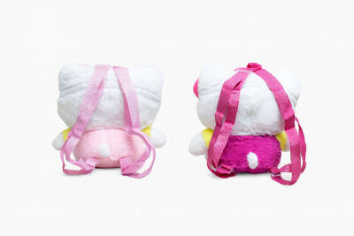 Peluş Hello Kitty Sırt Çantası (1)