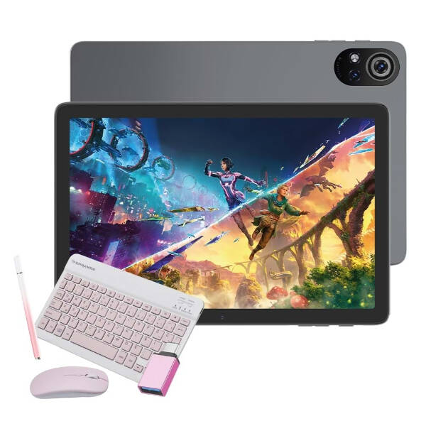 Pembe 10.1" IPS Ekran 6GB/128GB Tablet PC - 1
