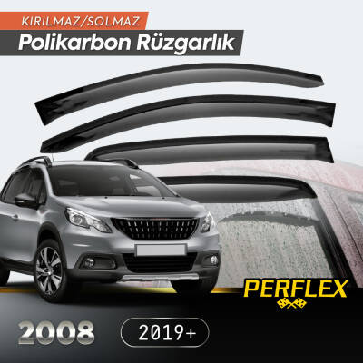 Peugeot 2008 2019+ Cam Rüzgarlığı V2 - 1
