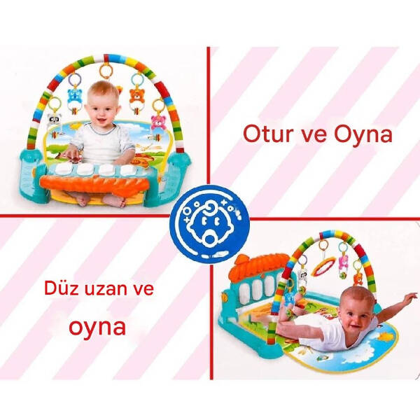 Piyanolu Mantar Oyun Halısı - 5