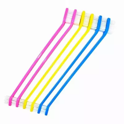 Plastik Köpek Diş Fırçası 4 Adet - 2