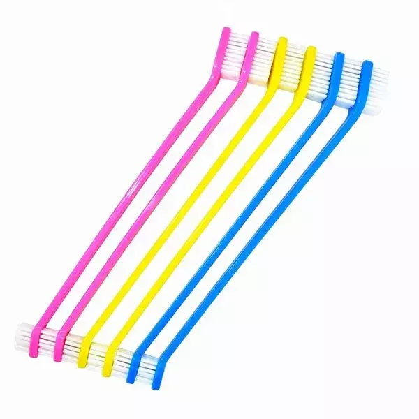 Plastik Köpek Diş Fırçası 4 Adet - 2