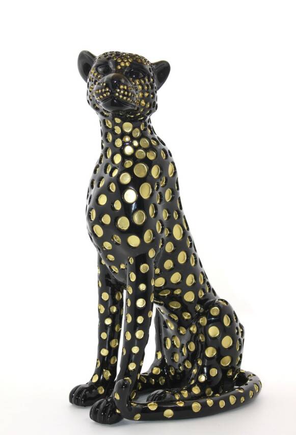 Polyester Jaguar Figürü - 1