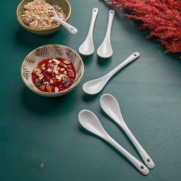 Porselen Baharat Kaşığı 1 Adet - 2
