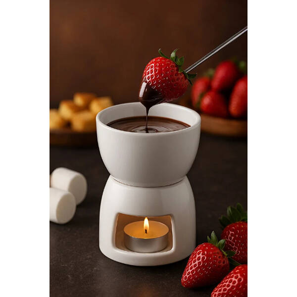 Porselen Fondü Seti - 1