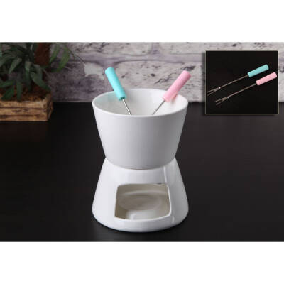 Porselen Fondü Seti (1)