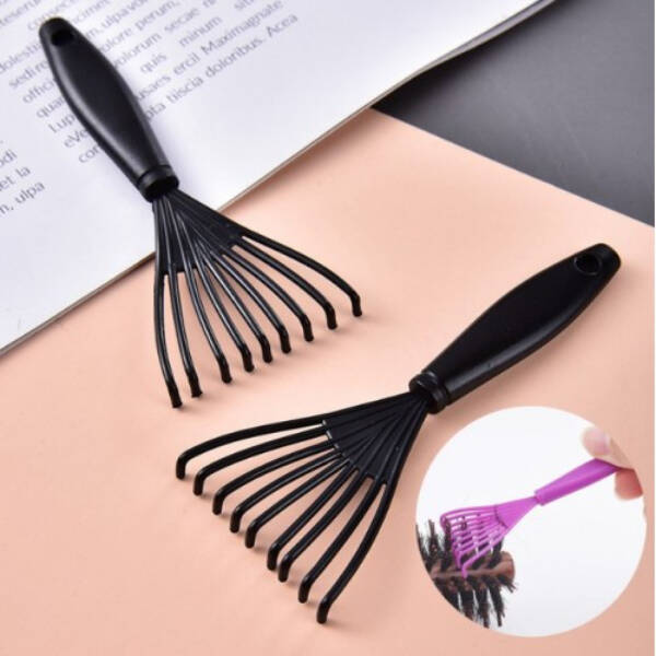 Pratik Saç Fırçası ve Tarak Temizleme Aparatı 2 Adet - 1