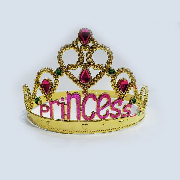 Princess Taç Gold Renk - 1