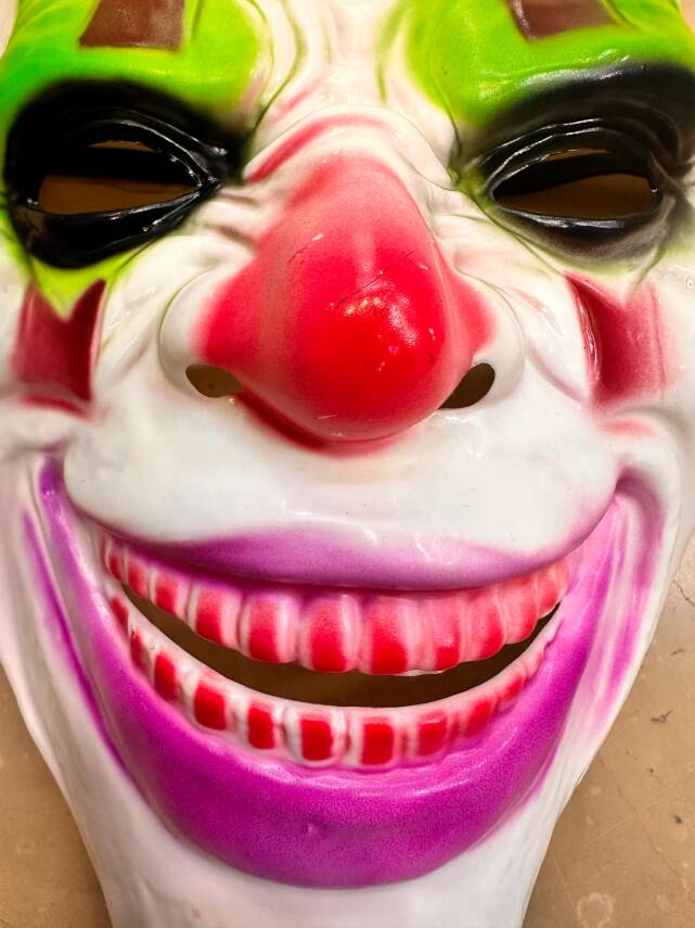Psikopat Palyaço Temalı Joker Maskesi - 3