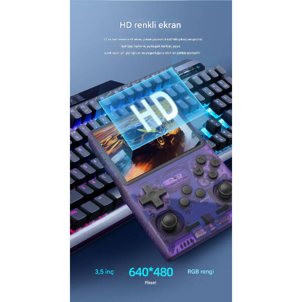 Retro Oyun El Konsolu R40S Pro - 5