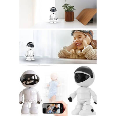 Robot Görünümlü Wi-Fi Bebek Kamerası - 5
