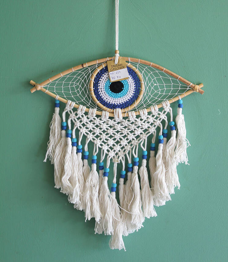 Rüya Kapanı Dream Catcher Göz Tasarımı Model 2 - 1