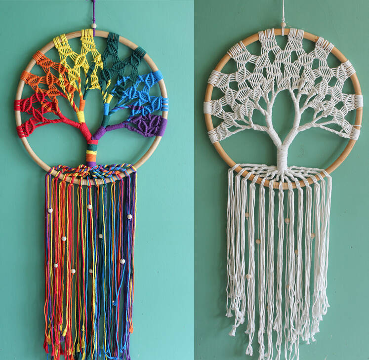 Rüya Kapanı Dream Catcher Hayat Ağacı Model 2 - 1