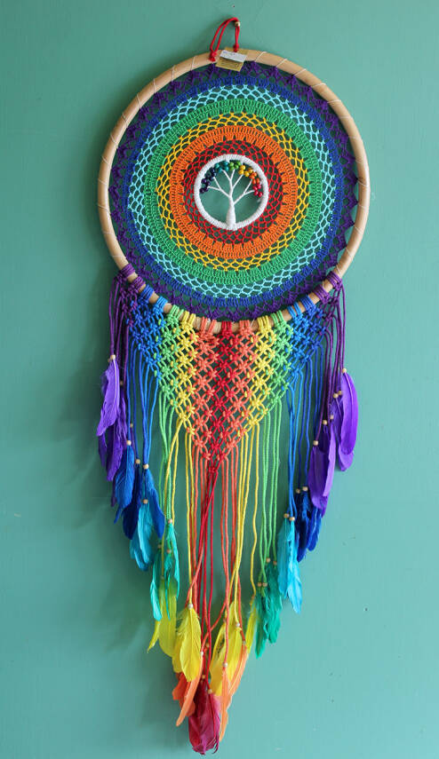 Rüya Kapanı Dream Catcher Model 3 - 1