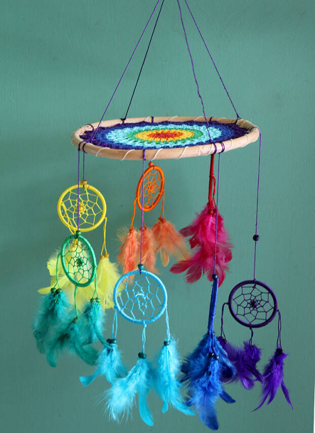 Rüya Kapanı Dream Catcher Model 6 - 1