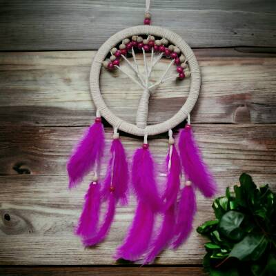 Rüya Kovan Hayat Ağacı Dream Catcher - 1