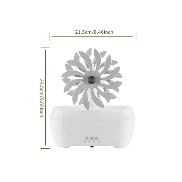 Rüzgar Değirmeni Hava Nemlendirici - 5