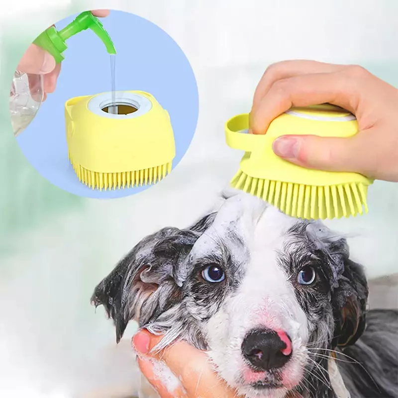 Şampuan Hazneli Kedi Köpek Yıkama Kesesi - 1