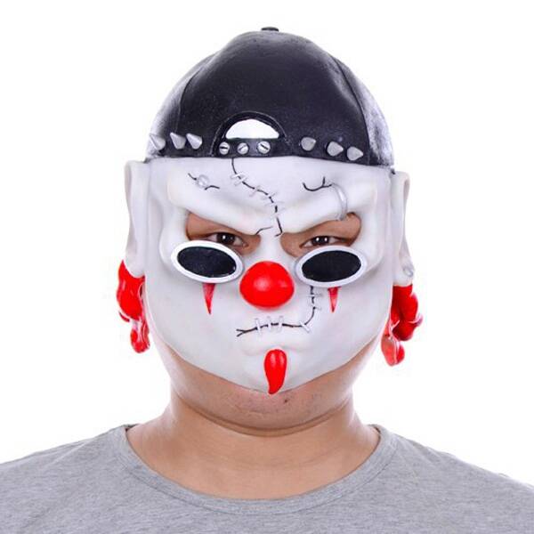 Şapkalı Lateks Maske - 1