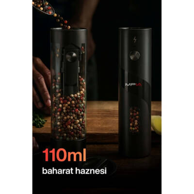 Şarjlı Baharat Öğütücü 100 ml - 4