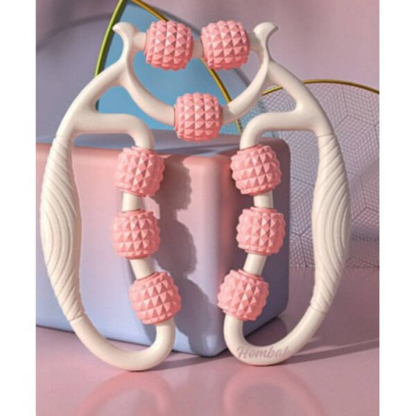 Selülit Masaj Aleti 9 Tekerlekli Lenf Drenaj Rulosu - 3