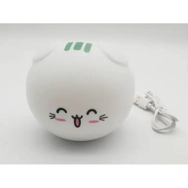 Sevimli Kedi Temalı Dokunmatik Gece Lambası - 2