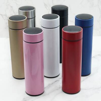 Sıcaklık Göstergeli Dijital Termos 500 ml - 2