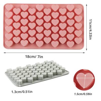 Silikon Kalpli Çikolata ve Kek Kalıbı - 3