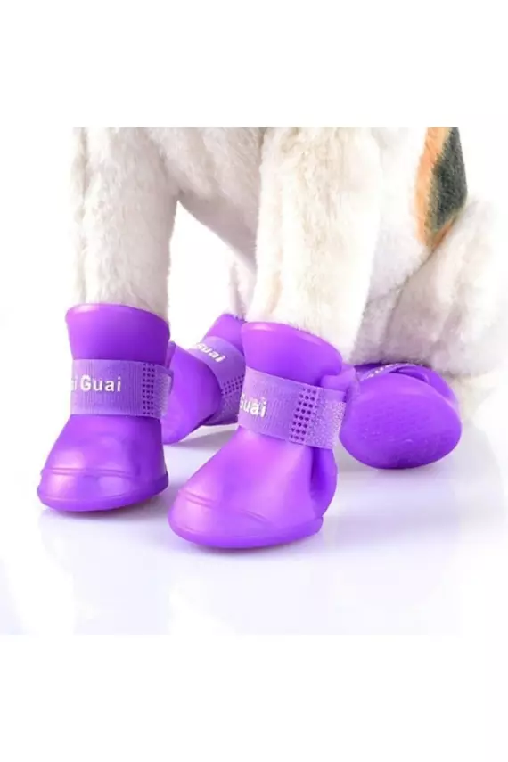 Silikon Kedi Köpek Ayakkabısı - 1
