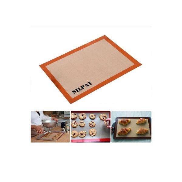 Silikon Silpat Yanmaz Yapışmaz Pişirme Matı - 1
