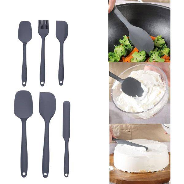 Silikon Spatula ve Fırça Seti - 1