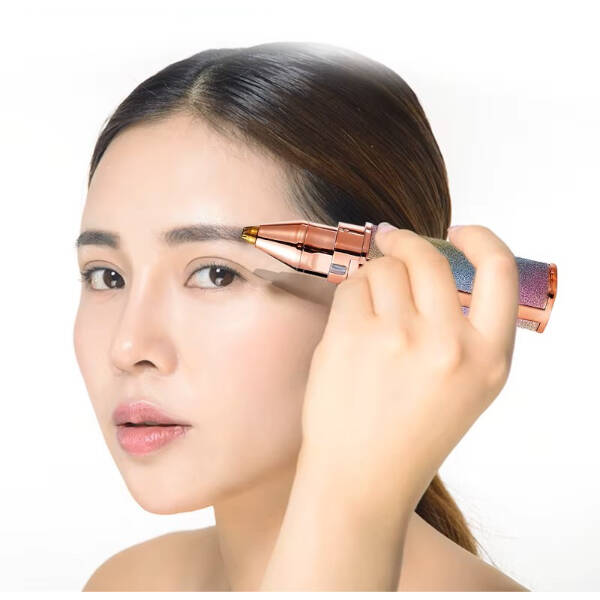 Simli 2'si 1 Arada Yüz Kaş Bıyık Epilatör - 3