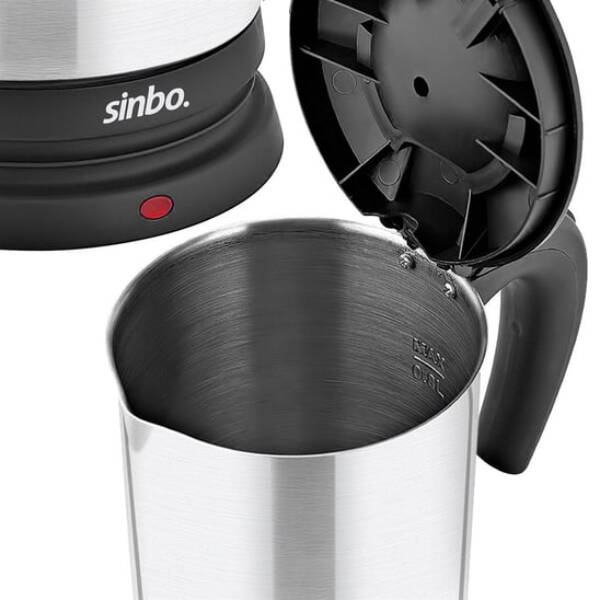 Sinbo Araç İçi Kettle Paslanmaz Çelik - 2