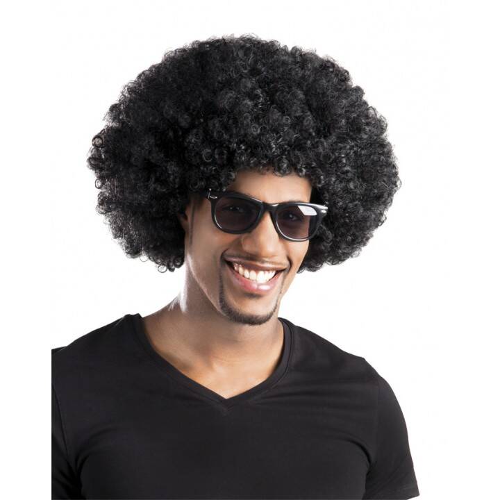Siyah Renk Kıvırcık Afro Bonus Parti Peruğu - 2