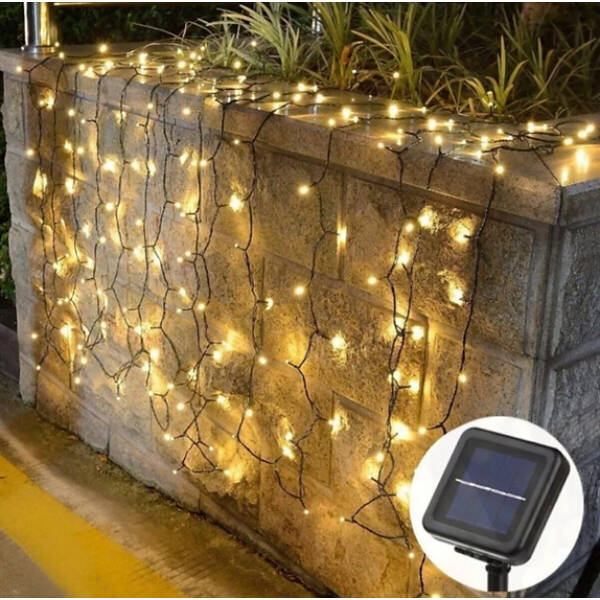 Solar 100 Ledli 12 Metre Bahçe Aydınlatma - 1