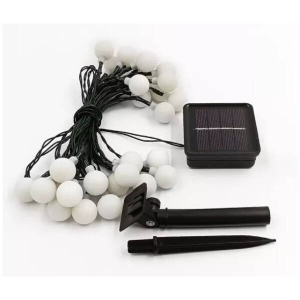 Solar 5m 28 Led Top RGB Siyah Kablolu - 2