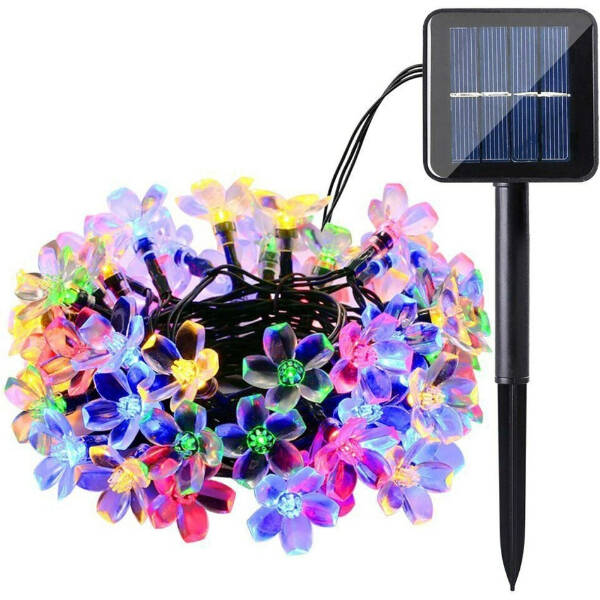 Solar 5m 50 Led Papatya RGB 8 Fonksiyonlu - 2